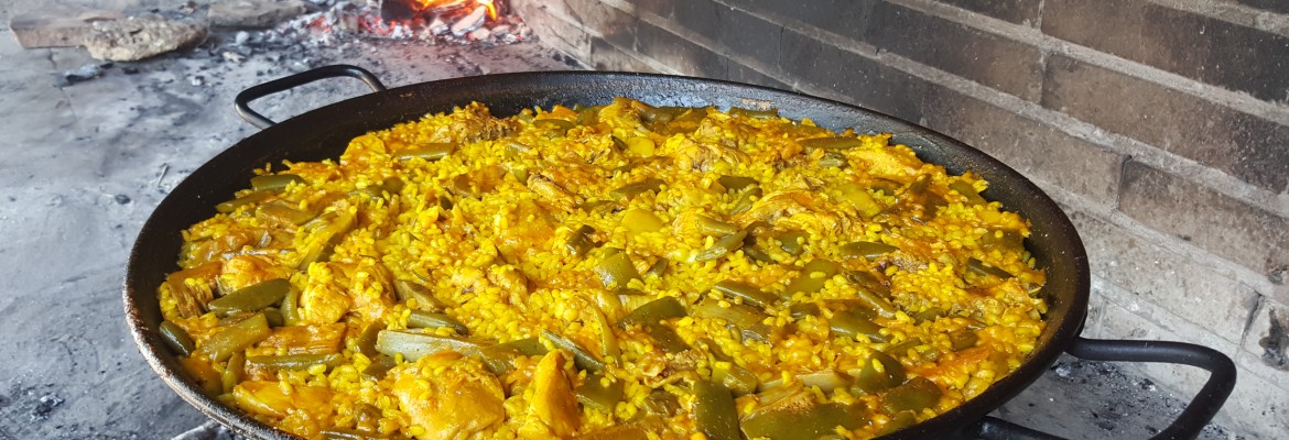 Paella valenciana, arroz
